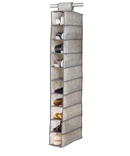 Laura Ashley 10 Shelf Shoe Organizer in Almeida